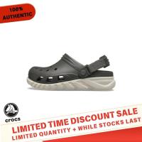 ราคา SPORTS SANDALS Crocs Duet Max Clog Green 100 AUTHENTIC 208776 3J8 (24707303484)