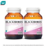 ราคา Blackmores แบลคมอร์ส มารีน คอลลาเจน แอบโซลูท 60 แคปซูลแพ็คคู่ (11619432924)