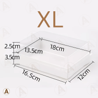 ราคา ยกลัง300ชิ้น กล่องขนมกระดาษ ฝาใส ถาดกระดาษ กล่องเค้ก กล่องกระดาษฝาใส กล่องขนม กล่องแซนวิช กล่องเค้กกระดาษ กล่อ (22766041429)