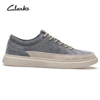 ราคา Clarks Shoes for Men รองเท้าผ้าใบหนังนิ่มผู้ชาย Langton Race (22866654469)