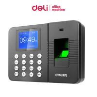 ราคา Deli เครื่องสแกนลายนิ้วมือ เครื่องสแกนนิ้วเข้างาน เครื่องบันทึกเวลา เครื่องลงเวลา สแกนใบหน้าได้ ใช้ง่าย Attendance Machine (24448524962)