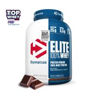 ราคา Dymatize Elite Whey Protein 5 lbs เวย์โปรตีนเสริมสร้างกล้ามเนื้อ มีส่วนผสมของเวย์คอนเซ็นเทรต เวย์ไอโซเลตและเวย์เปปไทด์ เสริมสร้างกล้ามเนื้อ ฟื้นฟู ซ่อมแซมกล้ามเนื้อ (456309012)