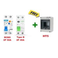ราคา TONGOU RCCB Type B เบรคเกอร์ตัดไฟรั่ว เบรคเกอร์กันดูดกันรั่วรถEV เบรคเกอร์ Type B 2P 4P AC DC MCB RCD Earth leakage circuit breaker (22733229213)