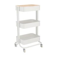 ราคา INDEX LIVING MALL ชั้นวางของ 3 ชั้น พร้อมล้อ รุ่นเอลโล่ (6787250686)