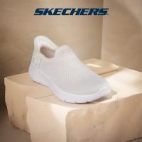 ราคา Skechers สเก็ตเชอร์ส รองเท้าผู้หญิง Women GOwalk Flex GOwalk Shoes 124822 OWHT Air Cooled Memory Foam (22769233795)