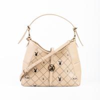 ราคา PLAYBOY รุ่น Moni Bucket Bag กระเป๋าสะพายข้างผู้หญิง รุ่น ST B253PB627 ดีไซน์ทรง Bucket ลายโมโนแกรมโลโก้ มี 2 สี (24764872573)