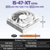 ราคา Trend ID COOLING IS 47 XT 4 Heats CPU Processor Air Cooler 92Mm PWM Cooling Fan ITX Radiator For In LAG1700 1200 115X AM4 AM5 (23176911951)