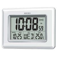 ราคา SEIKO DIGITAL นาฬิกาดิจิตอล แขวนผนังพร้อมขาตั้ง รุ่น QHL058W (8018542)