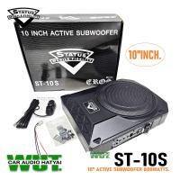 ราคา STATUS Active Subwoofer ซับบ๊อค ซับเบส 10นิ้ว 800Watts พร้อมรีโมทบูสเบส Status ST 10S CROS Series สินค้าประกันบริษัท 1ปี (22893852101)