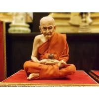 ราคา หลวงปู่ทวด หน้าตัก5นิ้ว งานไฟเบอร์หุ่นขี้ผึ้งห่มจีวรเหมือนจริง (6474404008)