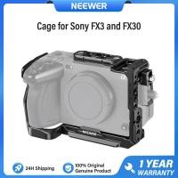 ราคา NEEWER Camera Cage for Sony FX3 FX30 กรงกล้อง แท่นวิดีโอพร้อมที่ยึดสาย HDMI with NATO Rail CA011 (23582576073)