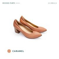 ราคา LA BELLA รุ่น BELLA WOODEN HEELS CARAMEL (10058083002)