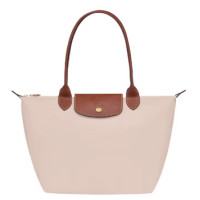 ราคา ฝรั่งเศส หลงเซียง ด้ามยาว longchamp กระเป๋าหญิงฤดูใบไม้ผลิและฤดูร้อนใหม่กระเป๋าเกี๊ยวปักขนาดกลางกระเป๋าโท้ทของแท้กระเป๋ าสะพายใบใหญ่2605 1899 (24965642588)