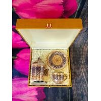 ราคา แก้วเบญจรงค์พร้อมถ้วยกาแฟในกล่องผ้าไหม สุดหรู งานเขียนปราณีต สุดคุ้ม (24269313090)