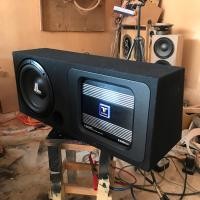 ราคา ตู้เปล่าเก๋ง ใส่ซับ10นิ้ว แอมป์1ตัว รูปแอมป์กับซับเป็นภาพประกอบ (2797418752)