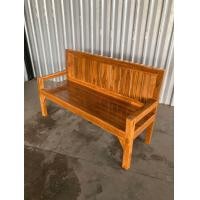 ราคา Dao888 ม้านั่งยาว 1 5 เมตร ไม้สัก ม้านั่งไม้ เก้าอี้นั่งยาว ม้านั่งมีพนักพิง เก้าอี้พิงยาว ร่องเหลี่ยม (7903987942)