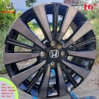 ราคา ล้อแม็กแท้ Honda City 2023 ขอบ 16 สีรมดำ ล้อแม็กถอดจากรถป้ายแดง (23662586161)