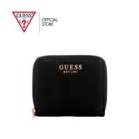 ราคา GUESS กระเป๋า รุ่น BG7459137 LAUREL II SLG SMALL ZIP AROUND สีดำ (24616652311)