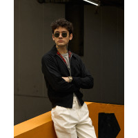 ราคา The Rimm Harrington Jackets in Black เสื้อแจ็คเก็ตฮาริงตั้น แจ็คเก็ตซิปหน้า ฮาริงตั้นแจ็คเก็ต เสื้อแจ็คเก็ตผู้ชายสีดำ (24900747920)