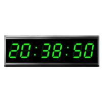 ราคา HB 6020 นาฬิกาแขวนพนังขนาดใหญ่ นาฬิกาดิติตอลLED ขนาด60X20X4 เหมาะสำหรับสำนักงาน ห้องประชุม และสถานที่สาธารณะ (23235288318)