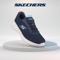 ราคา Skechers สเก็ตเชอร์ส รองเท้าผู้หญิง Women GOwalk Joy GOwalk Shoes 124635 NVAQ Air Cooled Goga Mat (23110983271)