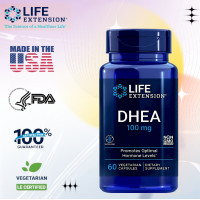 ราคา 21st Century DHEA Life Extension DH EA 100mg แคปซูล (24334554839)