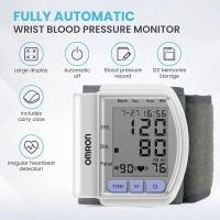 ราคา Omron wrist Blood Pressure Monitorเครื่องวัดความดัน เครื่องวัดความดันโลหิตอัตโนมัติ เครื่องวัดความดันแบบพกพา AAA หน้าจอดิจิตอล White (24919578905)