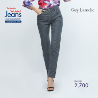 ราคา กางเกงยีนส์ กางเกงผู้หญิง Guy Laroche กางเกงยีนส์สีดำ รุ่น Skinny ความยาวปิดตาตุ่ม 39 นิ้ว GWIXBL (8986497791)
