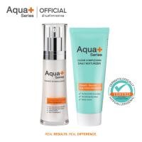 ราคา ส่งฟรี AquaPlus Radiance Intensive Essence 30 ml Clear Complexion Daily Moisturizer 50 ml เอสเซนส์ และมอยส์เจอร์ไรเซอร์บำรุงผิวหน้า (592374669)