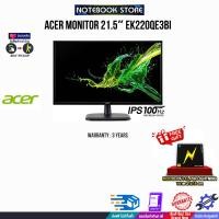 ราคา ACER MONITOR 21 5 EK220QE3BI IPS 100Hz ประกัน 3 Years (20985810219)