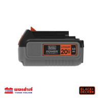 ราคา BLACK DECKER แบตเตอรี่ 18V 20V max 4 0 AH รุ่น BL4018 B1 20V 2 0Ah รุ่น BL2018 KR (22729092226)