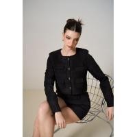 ราคา Whatagirlwants Muriel Tweed Blazer เสื้อคลุม เบลเซอร์ ผ้าทวีต แขนยาว (24417630032)