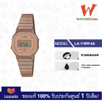 ราคา casio นาฬิกาผู้หญิง สายสเตนเลส เลื่อนปรับระดับเองได้ LA11 รุ่น LA 11WR คาสิโอ้ LA 11 watchestbkk คาสิโอ ของแท้100 ประกันศูนย์1ปี (24007507129)