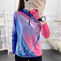 ราคา เสื้อยืดแขนยาวแบบแห้งเร็วสำหรับผู้หญิง ฤดูใบไม้ผลิ ฤดูใบไม้ร่วง บาง กระชับสัดส่วน ออกกำลังกาย ปีนเขา ปั่นจักรยาน ระบายอากาศได้ดี ลายพราง สำหรับฤดูร้อน (21499005045)