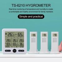 ราคา R8Weather Station Indoor Outdoor Wireless Sensors Digital Thermometer Hygrometer LED LCD Display Thermometer (24112990848)