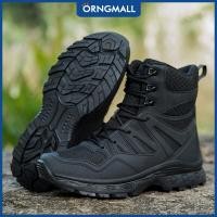 ราคา ORNGMALL รองเท้าบูทหุ้มข้อปีนเขาลายพรางผู้ชายและสะดวกสบายกันน้ำรองเท้าบูทคอมแบตทหารทนทานระบายอากาศได้ดีขนาด39 47 (23343181271)
