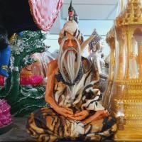 ราคา ปู่ฤาษีภุชงค์นาคราช งานไฟเบอร์เรซิ่นหุ่นขี้ผึ้ง หน้าตัก 9 นิ้ว สูง 32 cm ติดหนวดจริงสวยงาม (6246972434)