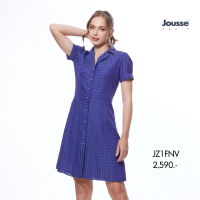 ราคา ชุดเดรส Jousse Pencil working Dress ชุดเดรสสั้น คอปก JZ1FNV (17824922405)