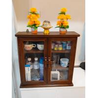 ราคา ตู้ยาไม้สัก ตู้เก็บยา ตู้ยาสามัญ ไม้สักทอง ตู้ยา ตู้ไม้ติดผนัง ขนาดกว้าง 14 cm ยาว 50 cm สูง 45 cm พร้อมจัดส่ง (21758129402)