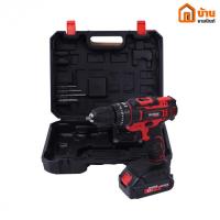 ราคา EUROX สว่านกระแทกไร้สาย 12V 1 3A แบต 2 ก้อน แท่นชาร์จ (23159713838)