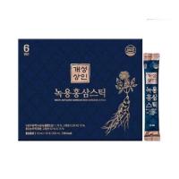 ราคา โสมแดงเกาหลี 6 ปี ผสมเขากวางอ่อนในรูปแบบสติ๊กดื่ม Deer Antlers Korean Red Ginseng Stick (24415001800)