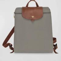 ราคา 100 แท้ Longchamp Official Store ของแท้ กระเป๋าผู้หญิง L 1699 คลาสสิกเป้สะพายหลังนักเรียนกระเป๋าเป้ (18920879427)