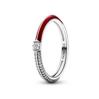 ราคา แหวนคู่ Pandora Me Double Ring แหวนสองวง แหวนสองวง แหวนแฟชั่น แหวนเงิน 925 Pandora Me แหวนคู่สองวง (22529349299)