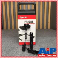 ราคา ไมโครโฟน Superlux PRA 383 XLR ไมค์โคโฟน ไมค์จ่อเครื่องดนตรี ไมค์เครื่องเป่า Clip On Microphone With Gooseneck ไมค์สาย (410053343)