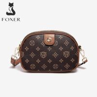 ราคา Foxer brand sling bags women Cross Body Shoulder Bags wallet sling bag PVC leather (24323821546)