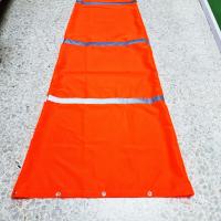 ราคา ถุงลมบอกทิศทางลมเส้นผ่านศูนย์กลาง 50 ซม ผ้าโพลีเอสเตอร์ คาดแถบสะท้อนแสงขนาด 1 5 นิ้ว 3 แถบ กรวยบอกทิศทางลม (9222325619)