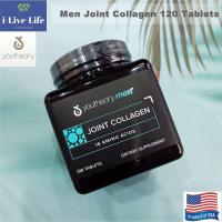 ราคา คอลลาเจน สำหรับผู้ชาย Men Joint Collagen 120 Tablets Youtheory (8539818219)