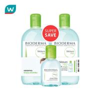 ราคา BIODERMA ไบโอเดอร์มา ซีเบี่ยม เอชทูโอ เมคอัพ รีมูฟเวอร์ คลีนซิ่ง วอเตอร์ แพ็ค 500 มล X2 ฟรี 100 มล (3268692367)