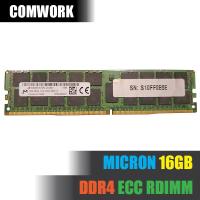 ราคา แรม MICRON 16GB DDR4 ECC RDIMM REGISTERED SERVER REG RAM MEMORY PC4 X99 C612 WORKSTATION DELL HP COMWORK (16523716831)