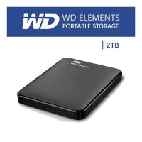 ราคา WD Portable Hard Disk 4TB 2TB 1TB ฮาร์ดดิสก์แบบพกพา External Harddisk ฮาร์ดไดรฟ์จัดเก็บข้อมูลแบบพกพา Harddisk External (24605615003)